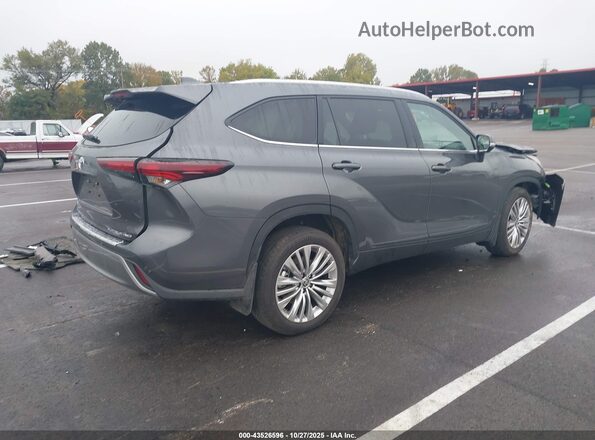 5TDKDRBH7SS577080 2025 TOYOTA HIGHLANDER Gray Задня права чверть