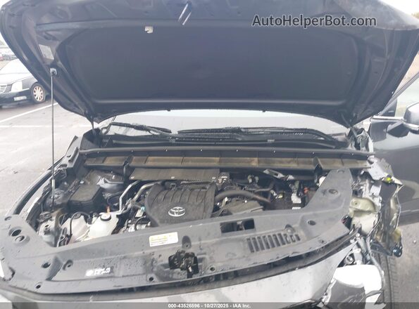 5TDKDRBH7SS577080 2025 TOYOTA HIGHLANDER Gray Вид ззаду