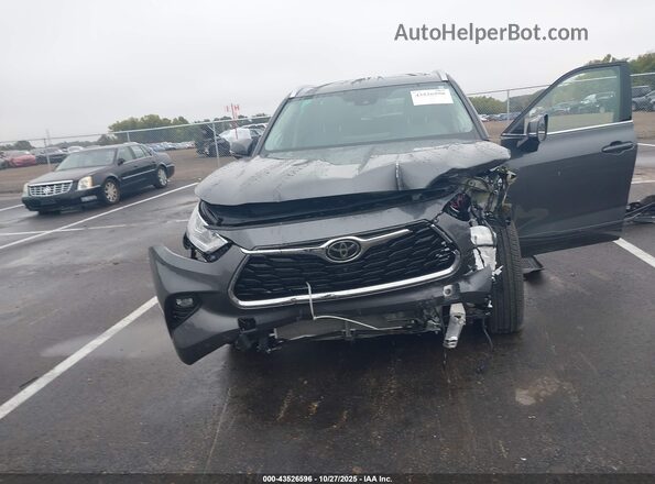 5TDKDRBH7SS577080 2025 TOYOTA HIGHLANDER Gray Вид спереду