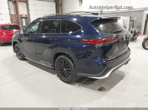 5TDKDRBH9PS000493 2023 TOYOTA HIGHLANDER Dark Blue 
