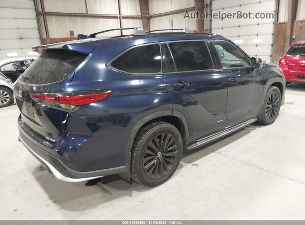 5TDKDRBH9PS000493 2023 TOYOTA HIGHLANDER Dark Blue 