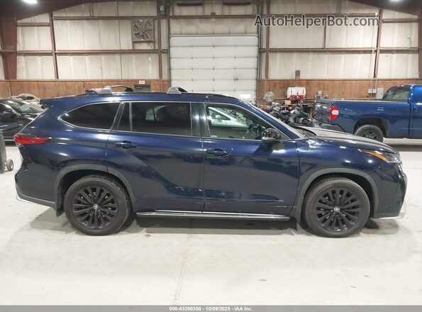 5TDKDRBH9PS000493 2023 TOYOTA HIGHLANDER Dark Blue 