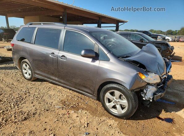 5TDKZ3DC8LS078905 2020 TOYOTA SIENNA Gray Front right