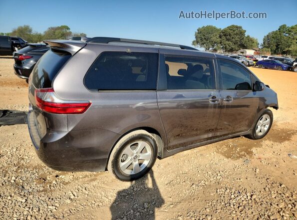 5TDKZ3DC8LS078905 2020 TOYOTA SIENNA Gray Rear right