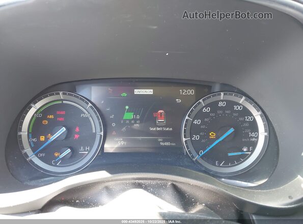 5TDXBRCH6MS016592 2021 TOYOTA LIMITED Dark Blue Вид задніх сидінь