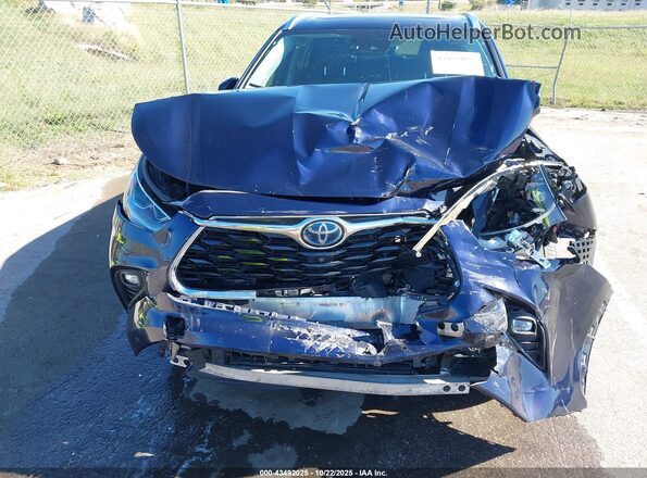 5TDXBRCH6MS016592 2021 TOYOTA LIMITED Dark Blue Вид спереду