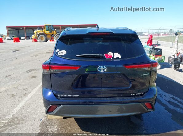 5TDXBRCH6MS016592 2021 TOYOTA LIMITED Dark Blue 