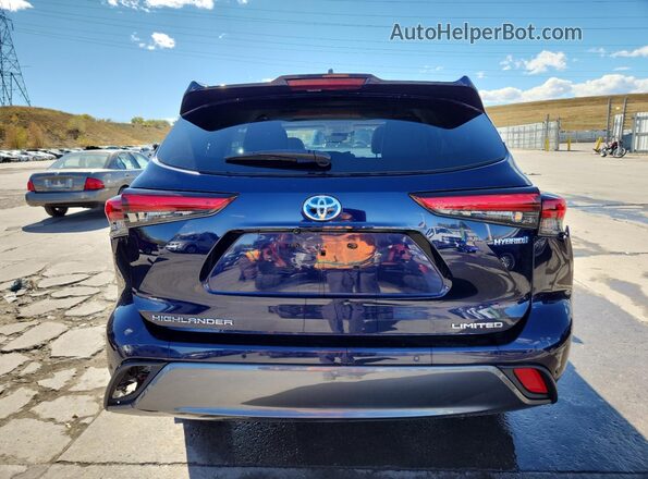 5TDXBRCH8MS054602 2021 TOYOTA LIMITED Blue 