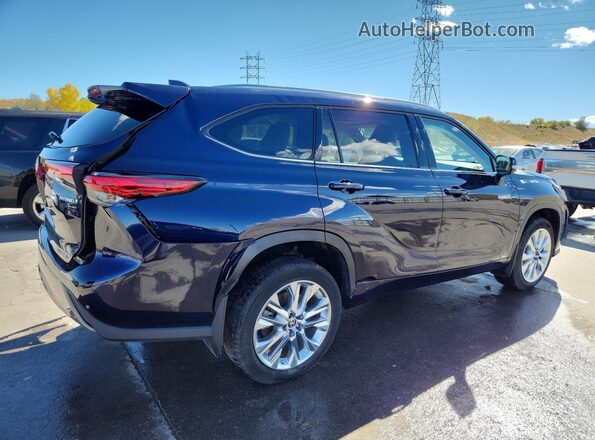 5TDXBRCH8MS054602 2021 TOYOTA LIMITED Blue 