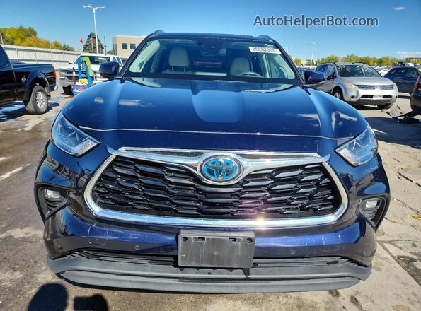 5TDXBRCH8MS054602 2021 TOYOTA LIMITED Blue 