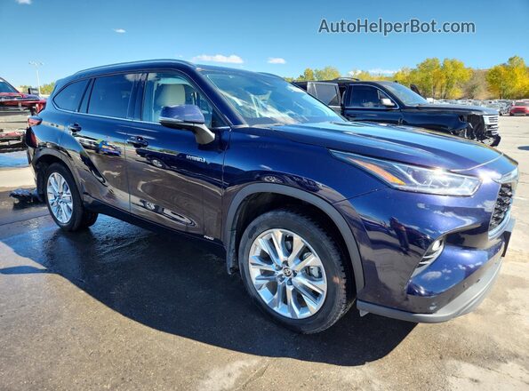 5TDXBRCH8MS054602 2021 TOYOTA LIMITED Blue 