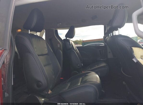 5TDXZ3DC2LS049597 2020 TOYOTA SIENNA Maroon Vista de la etiqueta del VIN