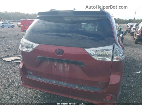 5TDXZ3DC2LS049597 2020 TOYOTA SIENNA Maroon 