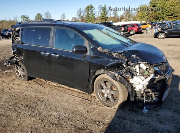 5TDXZ3DC9HS848218 2017 TOYOTA SIENNA Black 