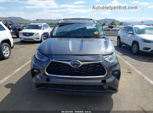 5TDYARAH7MS507585 2021 TOYOTA LIMITED Gray Front view