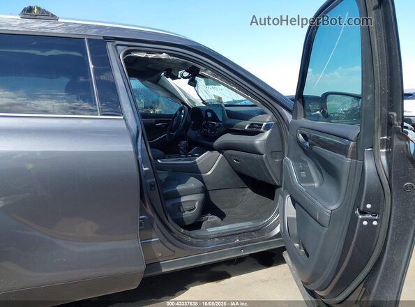 5TDYARAH7MS507585 2021 TOYOTA LIMITED Gray Front interior view