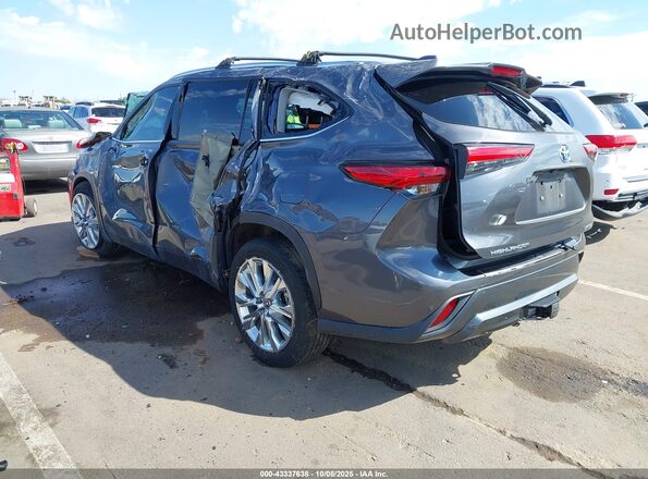 5TDYARAH7MS507585 2021 TOYOTA LIMITED Gray Rear left