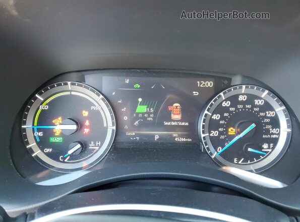 5TDYARAH8MS005877 2021 TOYOTA LIMITED White ხელსაწყოთა პანელის ხედი