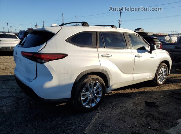 5TDYARAH8MS005877 2021 TOYOTA LIMITED White უკანა მარჯვენა