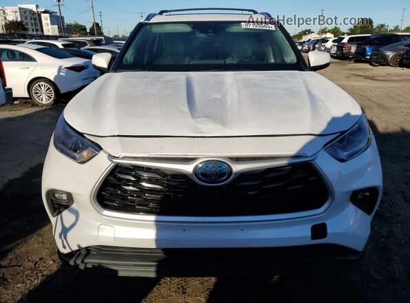5TDYARAH8MS005877 2021 TOYOTA LIMITED White წინა ხედი
