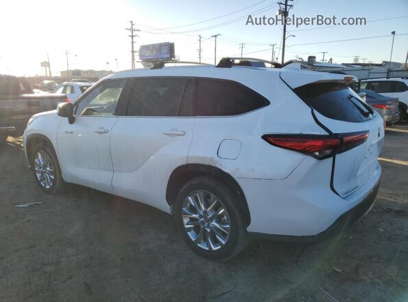 5TDYARAH8MS005877 2021 TOYOTA LIMITED White უკანა მარცხენა