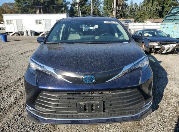 5TDYRKEC1PS137060 2023 TOYOTA LE Blue Widok z przodu