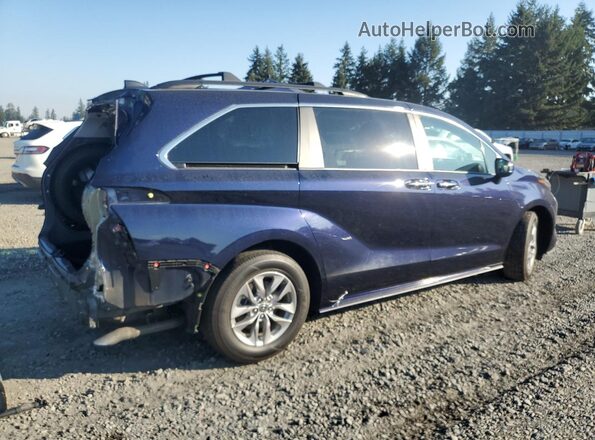 5TDYRKEC1PS137060 2023 TOYOTA LE Blue Tył prawy