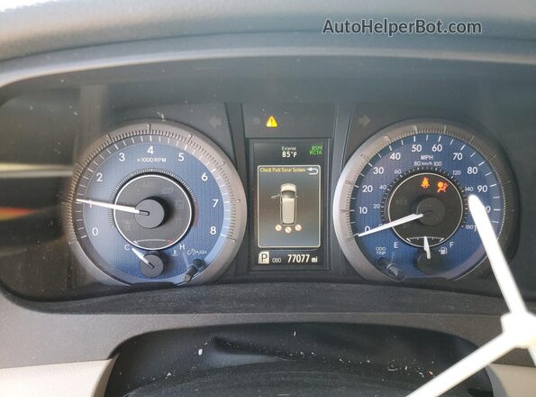 5TDYZ3DC7LS054587 2020 TOYOTA LE Silver Widok zestawu wskaźników