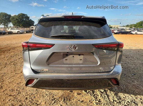 5TDYZRAH5MS083381 2021 TOYOTA LIMITED Blue Вид ззаду