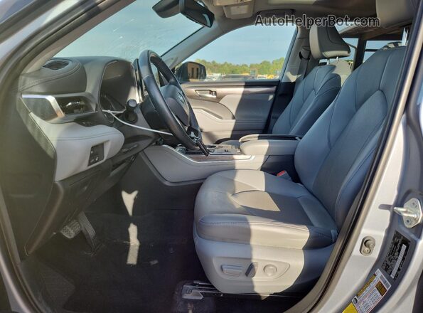 5TDYZRAH5MS083381 2021 TOYOTA LIMITED Blue Вид салону спереду