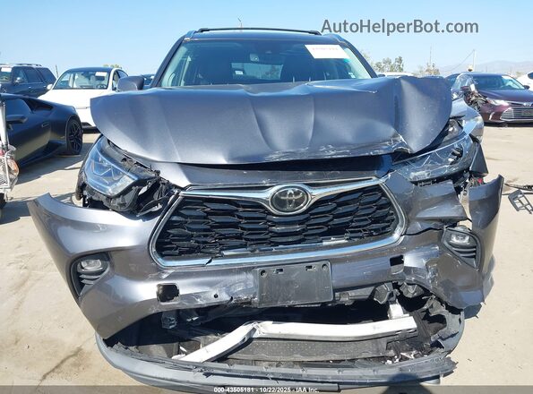 5TDYZRAH9LS016314 2020 TOYOTA LIMITED Gray Vista del cuadro de instrumentos