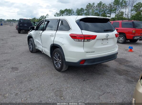 5TDZARFH1JS035215 2018 TOYOTA LE White უკანა მარცხენა