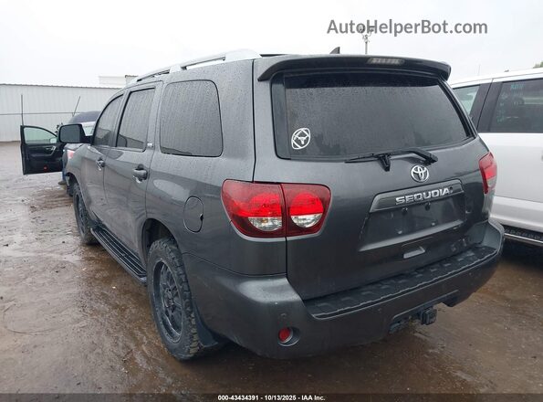 5TDZY5G12JS069833 2018 TOYOTA SEQUOIA Gray Tył lewy