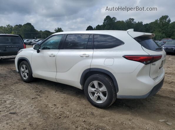 5TDZZRAH6LS008398 2020 TOYOTA HIGHLANDER White Rear left