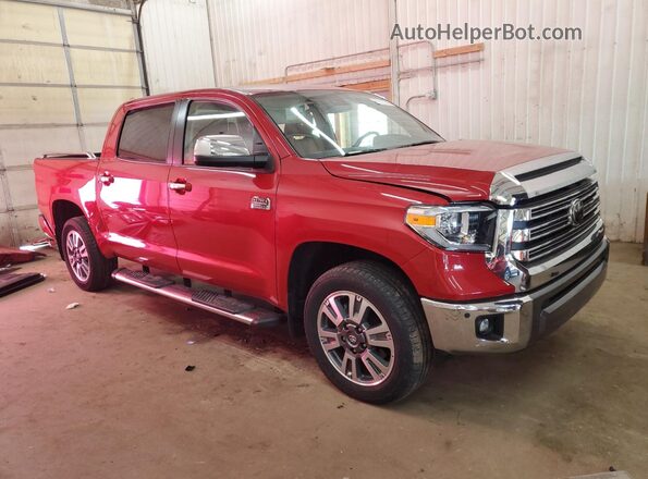 5TFAY5F14LX939738 2020 TOYOTA TUNDRA Red 