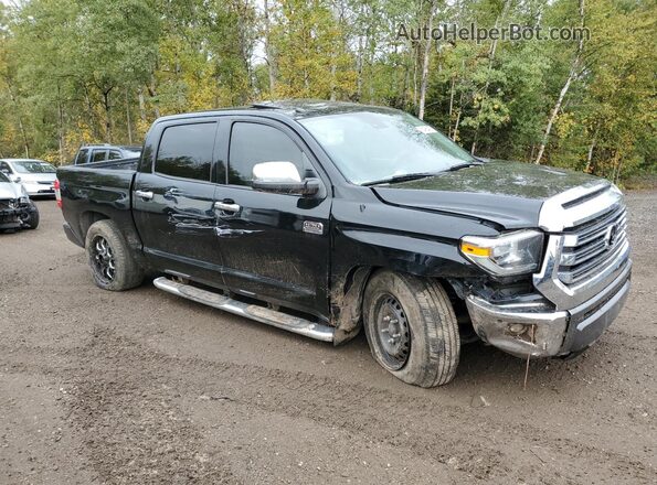 5TFAY5F18JX696495 2018 TOYOTA TUNDRA Black Delantero derecho