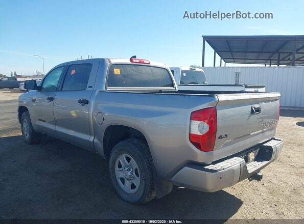 5TFDY5F10MX042558 2021 TOYOTA TUNDRA Серебряный Задняя левая четверть