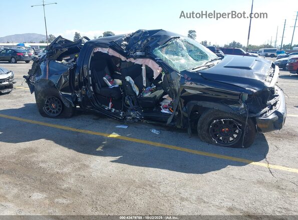 5TFDY5F15LX955525 2020 TOYOTA TUNDRA Black Rear interior view