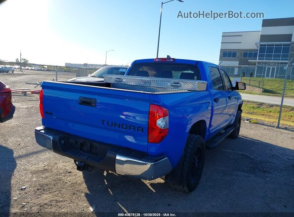 5TFDY5F15MX970110 2021 TOYOTA TUNDRA Blue Задня права чверть