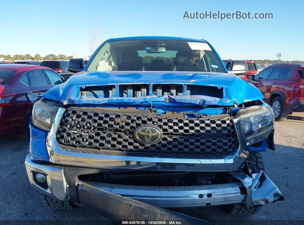 5TFDY5F15MX970110 2021 TOYOTA TUNDRA Blue Вид щитка приладів