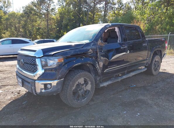 5TFDY5F17MX970108 2021 TOYOTA TUNDRA Black Առջևի ձախ երեք քառորդ տեսարան