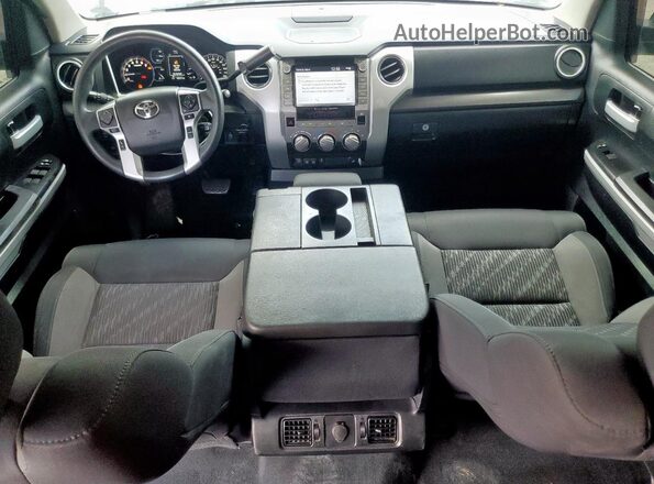 5TFEY5F10MX287848 2021 TOYOTA TUNDRA Серый Вид панели приборов