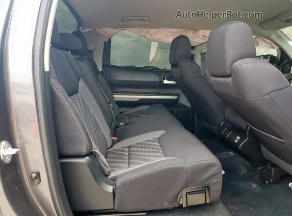 5TFEY5F10MX287848 2021 TOYOTA TUNDRA Серый Вид задних сидений