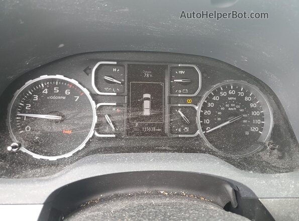 5TFEY5F15JX236941 2018 TOYOTA TUNDRA White Vista del cuadro de instrumentos