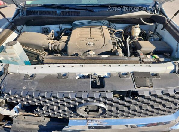 5TFEY5F16MX293654 2021 TOYOTA TUNDRA White Vista interior trasera