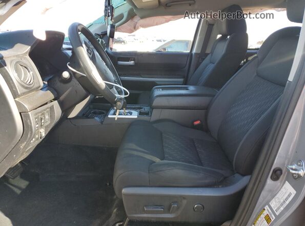5TFEY5F19MX281465 2021 TOYOTA TUNDRA Gray წინა სალონის ხედი