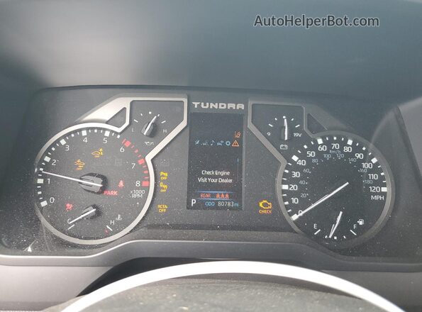 5TFJA5DA6PX089897 2023 TOYOTA LIMITED Charcoal Սարքավորումների վահանակի տեսք