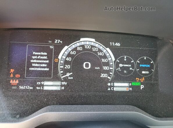 5TFJC5EC8PX003676 2023 TOYOTA LIMITED Black Вид щитка приладів