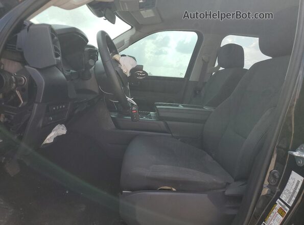 5TFKB5DB8PX127656 2023 TOYOTA TUNDRA Black წინა სალონის ხედი
