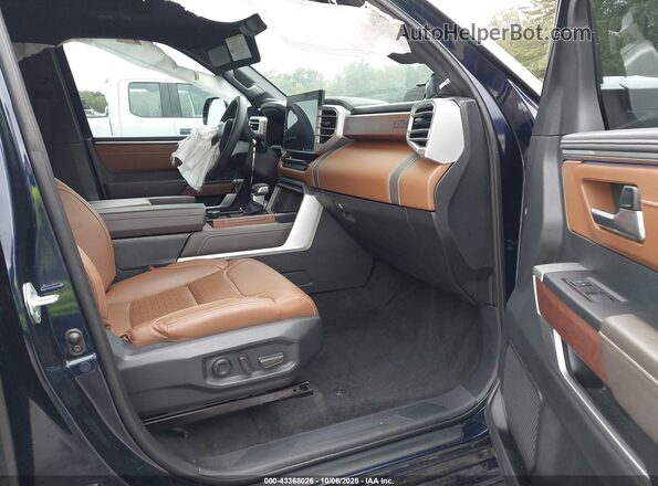 5TFMA5AB0PX026451 2023 TOYOTA TUNDRA Blue Front interior view